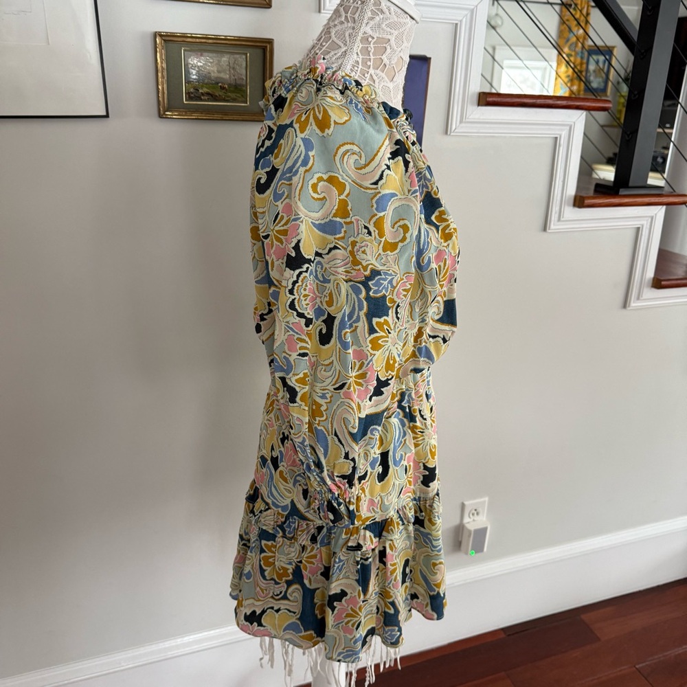 GILBER FARRAR Mel Multicolor Dress NWT XS $325 - Picture 3 of 5